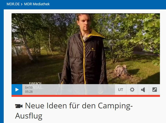 CozyBag presented in TV at German inventor's show "Just genius" in June