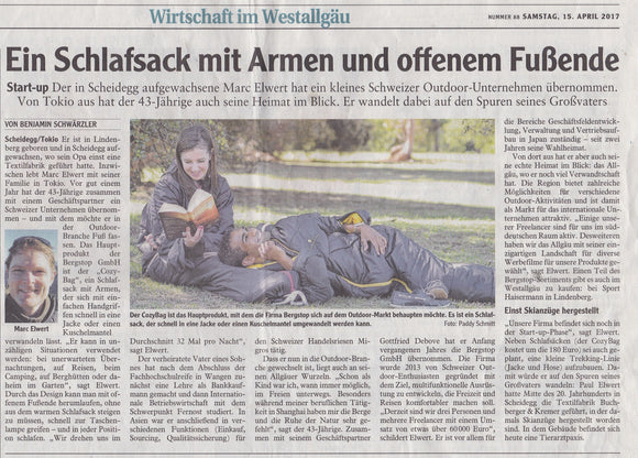 Article "Westallgäuer" Newspaper